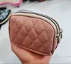 Porta-moedas atacado transfronteiriço porta-cartões feminino porta-chaves couro macio bolsa pequena bolsa de moedas zíper mini textura carteira curta
