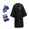 Academia Harry Potter cortavientos para hombres y mujeres túnica mágica con capucha de mago disfraces de Halloween fábrica directa soporte venta al por mayor