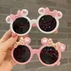 Gafas de Sol para Niñas, Gafas de Sol Polarizadas de Dibujos Animados de Mickey para Bebé, Protección UV, Lindas Gafas de Sol para Niñas Pequeñas