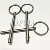 Pasador de Fijación de Pestillo en Forma de Anillo, Accesorios para Equipo de Fitness, Pasador de Fijación para Entrenador de Cintura, Pasador de Fijación para Montaña Rusa, Pasador de Fijación para Banco de Abdominales, Pasador de Tracción