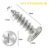 Tornillos Autorroscantes de Cabeza Plana de Acero Templado CA, Tornillos de Cabeza Delgada Cruzados, Tornillos Autorroscantes de Cabeza Plana Niquelados M2M2.6M3M4