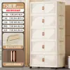 Armario de Almacenamiento Plegable Multifuncional de Múltiples Capas Engrosado para Hogar, Sala de Estar, Dormitorio, Renta, Ropa, Bocadillos, Libros, Juguetes