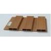 Tablero Decorativo para Techo de Balcón de Fábrica, Pared Exterior, Patio al Aire Libre, Madera Plástico, Valla Cóncavo-convexa, Coextrusión, Rejilla, Placa Gran Muralla, Celosía
