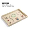 Caja de Terciopelo Empaque de Joyería Caja de Regalo Caja para Pulsera Brazalete Caja de Joyería Caja de Joyería Caja Cuadrada para Brazalete Dropshipping