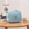 Bolsa de aseo de gran capacidad, bolso de mano portátil sencillo para mujer, bolsa de almacenamiento de colores llamativos, bolsa de cosméticos impermeable, venta al por mayor