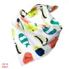 Bandana de Algodón Sarga para Perro Mascota Estilo de Atar Babero Infantil Bufanda para Cabeza de Bebé Empaquetado Individualmente