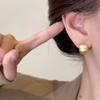 Brincos de Acrílico com Design de Agulha 925 para Mulheres Coreanos de Nicho Vintage Ins Celebridade da Internet Pendentes Mori Brincos de Alta Qualidade