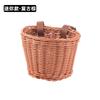 Cesta para bicicleta infantil cesta tejida vintage cesta delantera tejida para patinete coche de equilibrio cesta para coche de cesta accesorios