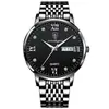Reloj Suizo Nuevo para Hombre Resistente al Agua Luminoso de Cuarzo Transmisión en Vivo Dropshipping