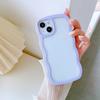 Adecuado para Apple 13Promax Funda Protectora Xr Marco con Patrón Ondulado Iphone1214 Material 15 Funda para Teléfono Móvil Anticaída