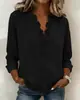 Camisa de Algodón con Volantes de Manga Larga para Mujer Estilo Europeo y Americano, Disponible en Sitios Web Independientes y Amazon