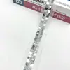 Novos strass lantejoulas renda pequeno estilo perfumado fita acessórios chapéu joias de casamento 4,5 CM de largura vendas diretas da fábrica