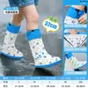 Cubrezapatos de Lluvia Resistentes al Desgaste para Hombres, Niños y Mujeres, Engrosados para Ciclismo, Tubo Alto, Anti-Arena, Estudiantes de Ciclismo, Montañismo, Cubre Pies de PVC Impermeable