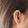 Moda Europea y Americana Transfronteriza Diseño Personalizado Tendencia Hip-hop Punk Pinzas para Orejas de Rana Pendientes de Animales Pequeños Retro sin Oreja