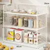 Prateleira de armazenamento para mesa, organizador de lanches, organizador multifuncional para mesa de jantar, aparador de cozinha, porta-copos com camadas