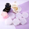 Molde de epoxi DIY de Yu Meiren, caja de almacenamiento giratoria multicapa, joyero superpuesto, estante de joyería, molde de silicona para decoración