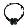 Lucky Grass ~ Anillo para el cabello, accesorios para el cabello, banda de goma, cuerda para la cabeza coreana, flor para la cabeza, elegante, nueva cuerda para el cabello para mujer