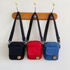 Bolsa pequena fofa para mulheres 2024 nova moda vigorosa menina estudante bolsa para celular estilo japonês bolsa de lona crossbody fresca