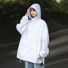 Roupa com Proteção Solar Casaco Masculino de Verão para Montanhismo ao Ar Livre Fino Solto Casaco Masculino Marca da Moda com Capuz Simples Roupa com Proteção Solar Respirável