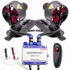 U92 Conjunto de propulsor subaquático marinho 12-24V para barcos infláveis, pranchas de stand-up paddle, barcos de pesca e barcos de resgate; possui controle remoto e capacidades de direção