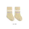 Calcetines para Bebé, Gruesos de Terciopelo para Otoño e Invierno, Calcetines Antideslizantes para el Suelo para Niños, Calcetines de Interior para Niños Pequeños, Niños y Niñas