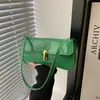 Estilo francés, personalizado, charol brillante, bolso retro de axila, bolso de mano elegante, bolso de hombro, bolso de mano de color liso, bolso de mujer, transfronterizo