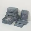 Conjunto de Bolsas Organizadoras de Viagem Bolsa de Armazenamento Mala Roupas Portátil Roupa Íntima Sapatos Bolsa de Embalagem de Viagem Frete Transfronteiriço Aliexpress