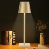 Lámpara de mesa recargable para decoración de barra de mesa Amazon transfronteriza, lámpara de mesa de lujo de alta gama, luz de noche sofisticada para mesita de noche de dormitorio