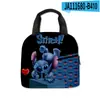 Bolsa de almuerzo con estampado de dibujos animados de Stitch transfronteriza para estudiantes de primaria y secundaria, lonchera térmica, bolso de mano, bolsa de comida para niños