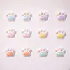 Decoraciones para Uñas de Pata de Gato de Dibujos Animados Grandes Adornos Pequeños de Resina Lindos Accesorios DIY Pegamento de Crema Funda de Teléfono Accesorios para Uñas
