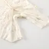 Macacão de Bebê Algodão Puro Tipo a 40g Algodão Acolchoado Primavera, Outono e Inverno Macacão de Bebê 0-1 Ano Recém-nascido Macacão para Engatinhar Pijama
