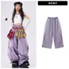 Fantasias de Jazz para Meninas, Trajes de Performance de Jazz para Crianças, Trajes de Performance de Street Dance para Meninas, Fantasias de Dança para Meninas para Apresentações em Grupo