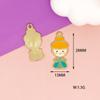 Acessórios DIY estritamente selecionados Princesa Série Branca de Neve Aisha Chaveiro Pingente Desenho Animado Animação Liga Óleo Gotas Transfronteiriças