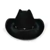 Nuevo en stock Sombrero de Vaquero Tachonado con Estrella de Cinco Puntas Sombrero Topper Vaquero Occidental de Mezclilla Fiesta de Carnaval Sombrero de Cosplay