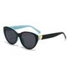 Gafas de Sol Versátiles Estilo Nuevo Inspiradas en Chanel Moda Tendencia Gafas de Sol Ojo de Gato para Mujer Gafas de Sol para Sesión de Fotos