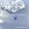 Aleación de Titanio G23 Zirconia de Tres Puntas Cabeza de Bola F136 Titanio Labret para Labio Pendiente Accesorios Adecuado para Joyería de Rosca Interna