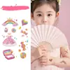 Hermoso Corazón Princesa Tatuaje de Pegatina de Brillo Colorido Fácil de Limpiar Brazo Pecho Lindo e Interesante Pegatina Decorativa Personalizada