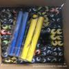 Nunchakus Amarelos Bruce Lee Nunchakus de Esponja Cor Nunchakus Atacado Treinamento Infantil Prática Nunchakus Brinquedos Infantis
