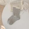 Calcetines de Verano para Mujer, Estilo Ballet, Calcetines Grises de Malla Fina Transpirables hasta Media Pantorrilla, Estilo Fresco Japonés, Calcetines Holgados Blanco Lácteo