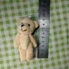 Muñeco de Peluche Pequeño Tela Cepillada Articulado Oso DIY Accesorios de Decoración Materiales para Ropa Accesorios Venta al por Mayor en Stock
