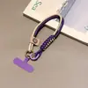 Cordón para Teléfono Móvil Estilo Británico Cuerda Trenzada Cordón para Teléfono Móvil Lujo Ligero Pulsera Cadena para Teléfono Móvil de Mujer Cuerda para Teléfono Móvil Anti-Caída Negocios