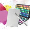 Paleta de acero inoxidable, pequeña paleta cuadrada, juego de maquillaje, pintura de uñas, venta directa de fábrica especial
