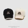 Gorra de bebé niño estilo coreano lindo oso de dibujos animados gorra de béisbol otoño nuevo gorra parasol infantil transfronterizo