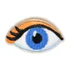 Muñeco con Logo Bordado de Computadora Yuanda Accesorios Ojos de Muñeca Pegatinas de Tela Bordadas Accesorios para Ropa Pegatinas de Parche Pegatinas Bordadas para Zapatos y Sombreros