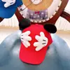 Gorra Creativa Infantil de Pico de Pato Nuevo Dibujo Animado Mickey Oreja Linda Diseño Gorra de Béisbol de Broma Sombrero