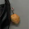 Tomate Pendente para Carro Interior de Carro Espelho Retrovisor Pingente Pingente Criativo para Alívio de Estresse Tomate Pingente para Mochila de Volta às Aulas