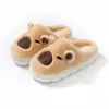 Pantuflas de Algodón con Lazo Dulce para Mujer para Otoño e Invierno para Uso Doméstico en Interiores, Dormitorio, Más Felpa, Suela Gruesa, Cálidas, Pantuflas de Confinamiento