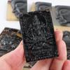 Venta al por mayor del fabricante Pulsera de 108 Cuentas de Cuerno Cuentas de Buda con Cuentas Cilíndricas de Cuerno de Sangre Cuentas de Buda para Hombres y Mujeres Cuentas de Mano Rosario