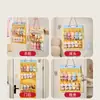 Bolsa Colgante Transparente de Almacenamiento para Juguetes de Muñecas, Bolsa a Prueba de Polvo, Bolsa de Exhibición para Almacenamiento de Cajas Sorpresa, Bolsa Colgante de Pared, Bolsa Colgante de Fieltro