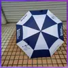 Guarda-chuva de Golfe Longo à Prova de Vento de Camada Dupla para 3-5 Pessoas com Abertura Automática para Venda por Atacado com Impressão de Logo Sem